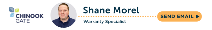 Warranty Specialist - Chinook Gate