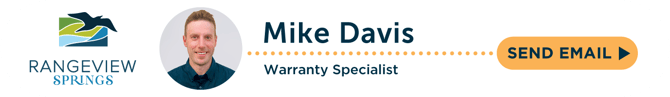 Warranty Specialist - Rangeview Springs